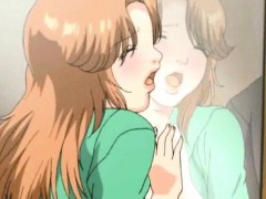 Busty Anime Gets Clit Rubbed And Fingered