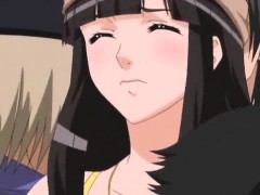 Charming Anime Vixen Getting Boobs Rubbed