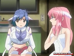 Redhead hentai angle riding stiff dick