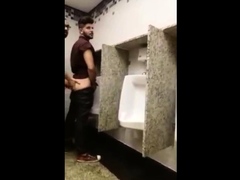 Fucking at the urinal