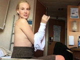 Blonde Big Tit Sapphire Jerk Off Encouragement