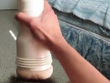 Fucking and Cumming Inside A Fleshlight