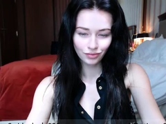 Hottest Brunette Solo Webcam Masturbation 2