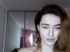 Hottest brunette solo webcam masturbation 2